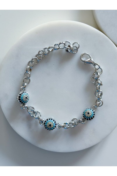 CHARMLUCKY Stone Evil Eye Bracelet