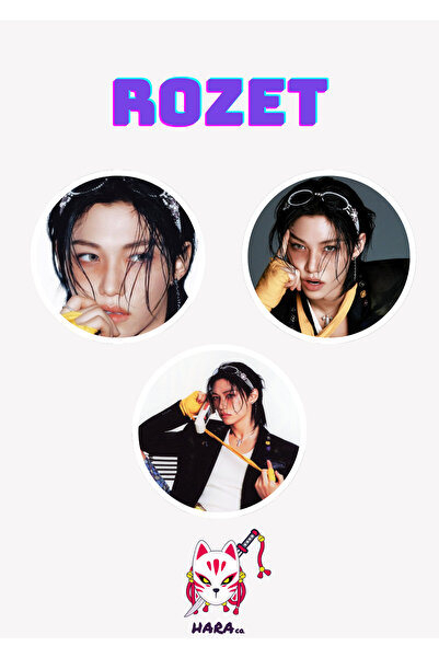 Hara Company Stray Kids Kpop Karma Albüm Ceremony Versiyonu Felix Rozet Seti ...