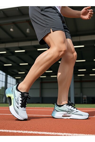ORTHOPEDIC Lightweight Running Shoes with Breathable Mesh, Shock Absorption and Midsole Hollow Cavity Design