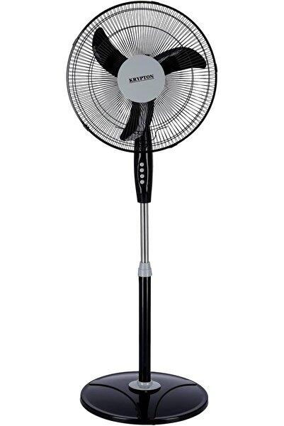 KRYPTON 3 Speed Control Stand Fan, Black - KNF6153