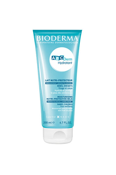 Bioderma Lapte hidratant ABDerm, 200 ml,