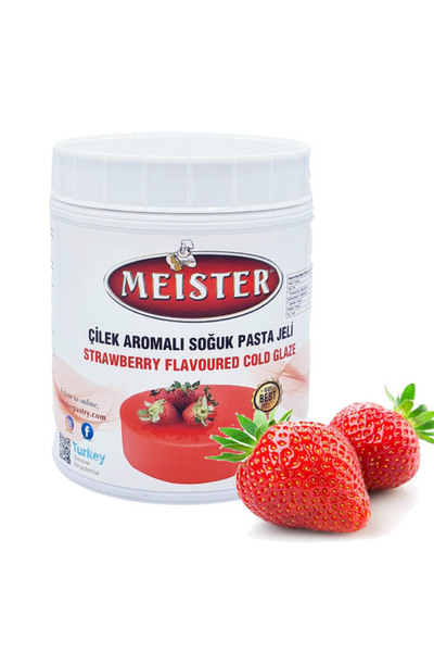 Top Ingrediente Cold Mirror Glaze - Φράουλα - Κόκκινο - Διακόσμηση & Επικάλυψ...