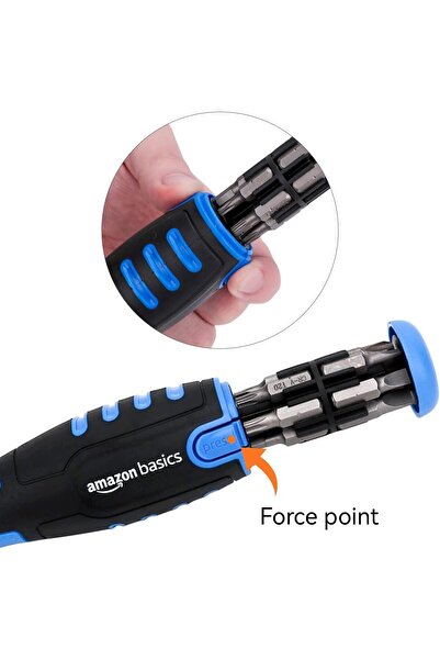 Amazon basics 12 Piece in-1 Magnetic Ratchet Screwdriver