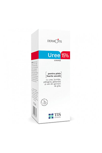 Tis Farmaceutic Crema cu Uree 15% DermoTis, 50 ml,