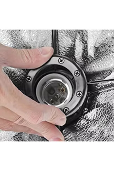 Generic Photography Lighting Kit with Adjustable Tripod Stand Included LED Bulb Photo Studio Light