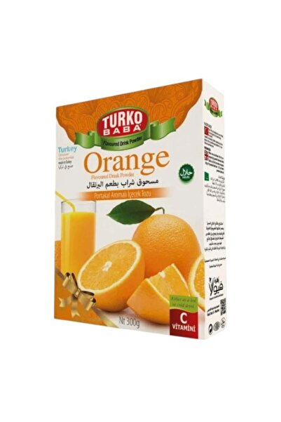 Turkobaba Turco Baba Orange Flavored Drink Powder - 300 g
