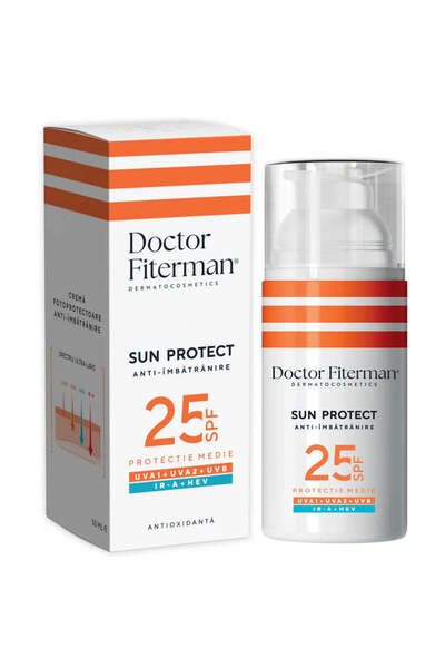 Fiterman Crema hidratanta Sun Protect SPF25, 50ml, Pharma