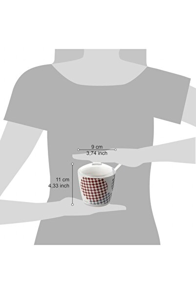 Omada PLEXART sugar bowl - Stone