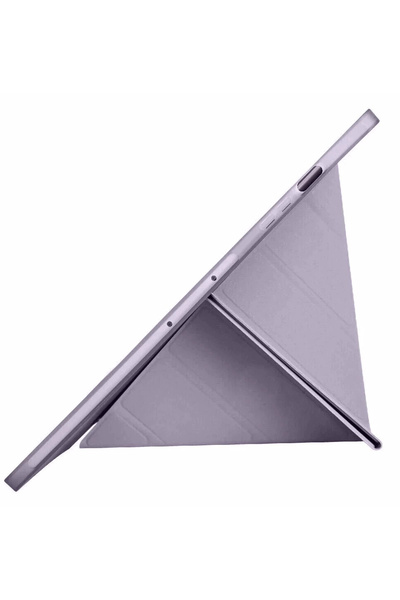 HarmonyAura Samsung Galaxy X610 Tab S9 Fe Plus 12.4 Case Mars Tablet Case with Pen Holder - Lilac