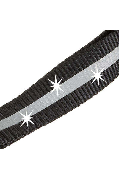 Ferplast مقود كلب عاكس من Club Reflex G، اللون: أزرق، الأبعاد: 25 مم × 120 سم