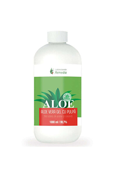 Laboratoarele Remedia Gel de Aloe Vera, 1000ml, Remedia Laboratories
