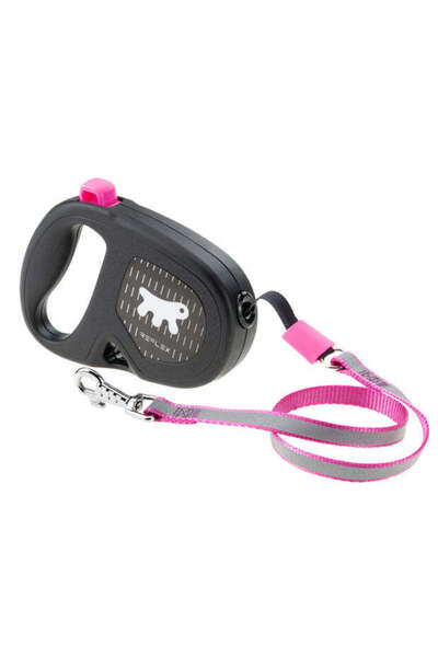 Ferplast حبل فليبي وان ريفلكس متوسط - أصفر