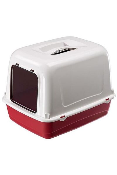 Ferplast Toilet Clear Cat 10 Red 36x47x35cm