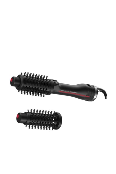 Rowenta x Karl Lagerfeld Hot Air Rotating Brush CF961LF0, 750W, Ionic, Black & Red