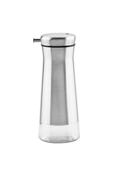 cc bin shihon Olive oil dispenser, slim and convenient stainless steel with a 250ml glass bottle for dispensing oil and vinegar.
