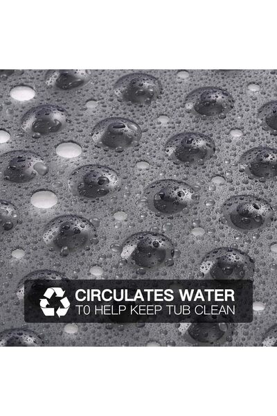 Primo Plus Bath Tub Mat Non-Slip and Extra Large, Bathtub Mat, Machine Washable Bathroom Mats with Drain Holes