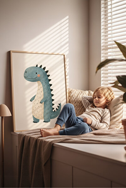 Posteria İskandinav Tekli Çocuk Odası Tablosu, Çocuk ve Bebek Odası Dekoru, D...