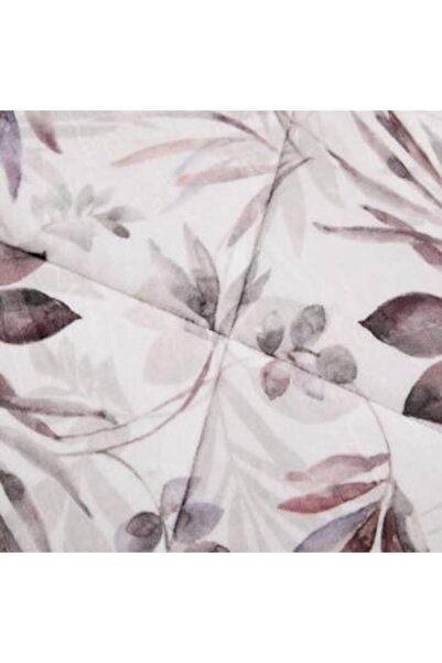 Cannon Canon Flannel Floral Bedspread with Sewn Filling 240x260cm 6 Pieces Double Size Donna