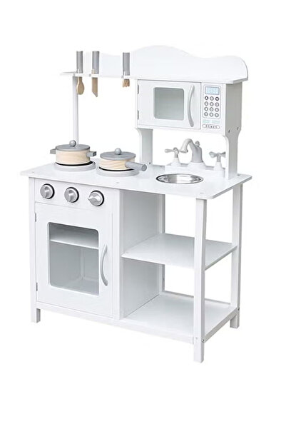 Fitness World Wooden kitchen toy set for children