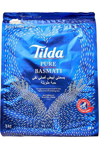 Tilda Pure Basmati Rice, 5kg (White)