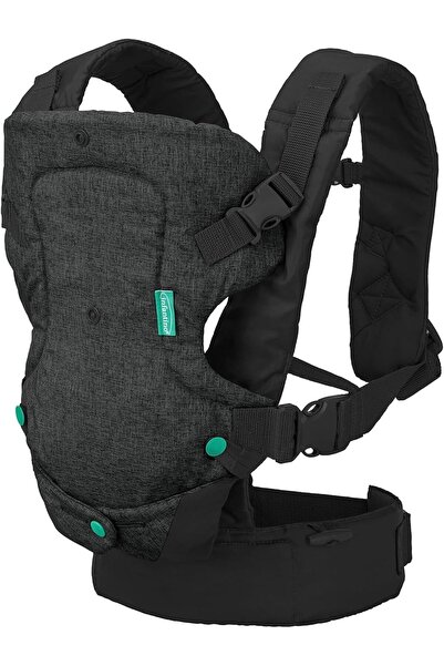 Infantino Flip Advanced 4-IN-1 Convertible Baby Carrier (Grey)