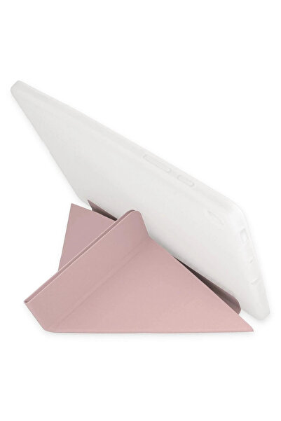 HarmonyAura Ipad 10.2 (8th generation) Case Mars Tablet Case with Pen Holder - Rose Gold