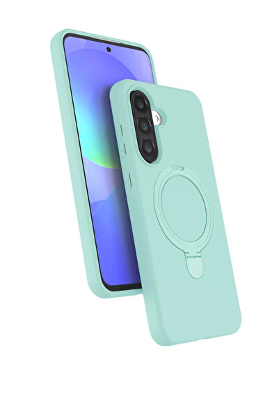 NANOSPACE غطاء ماجسيف مريح مع حامل متوافق مع سامسونج جالاكسي A55