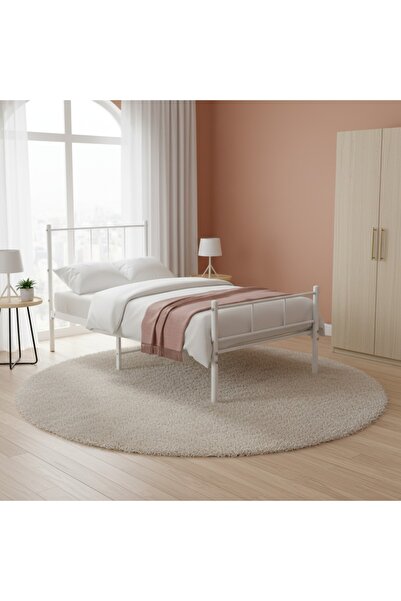 DEC4 Durable iron bed with an attractive design, 190*90cm