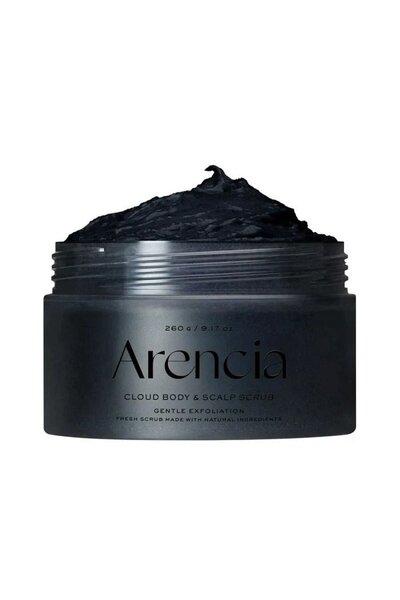 Arencia EXFOLIANT FRESH CLOUD – CEAI NEGRU ȘI YUZU - Exfoliere delicată pentru corp și scalp de la