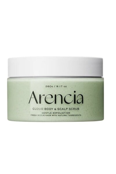 Arencia EXFOLIANT FRESH CLOUD – GERANIUM ȘI PRIMROSE - Exfoliant pentru corp și scalp