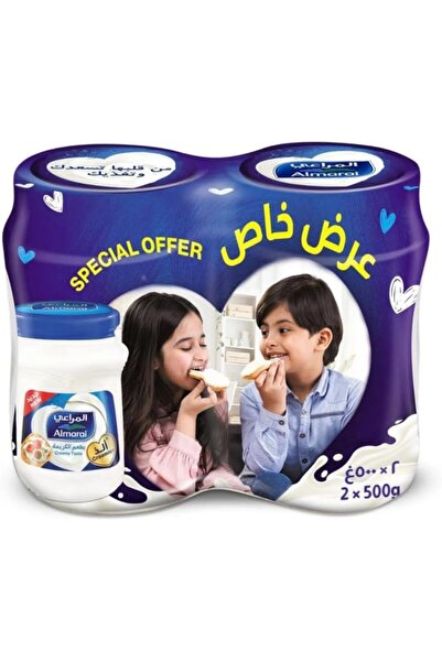 almarai Blue Jar Cream Cheese 2 x 500g (Promo Pack)