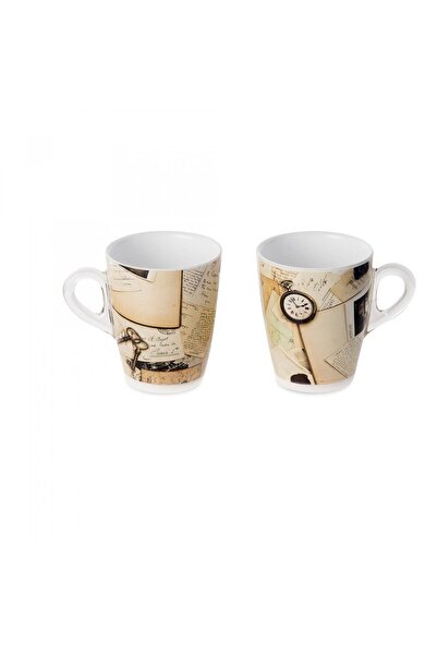 Omada Mugs and cups - PLEXART Set of 2 mugs - Old memos