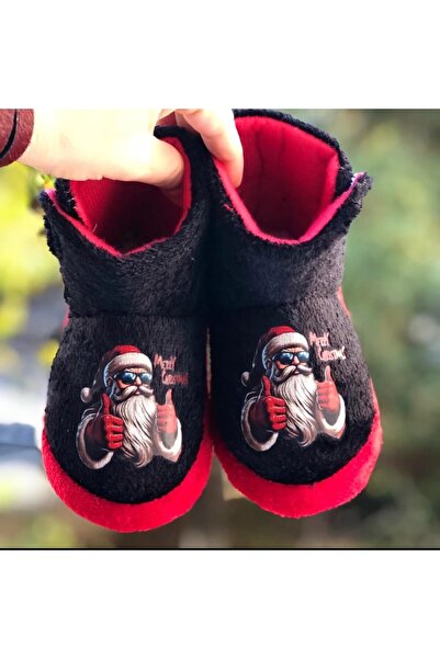 Pandalina Children's Slippers New Year Figured Velcro Unisex Christmas Slippers