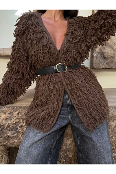 MAXXANA Tasseled Knitwear Cardigan