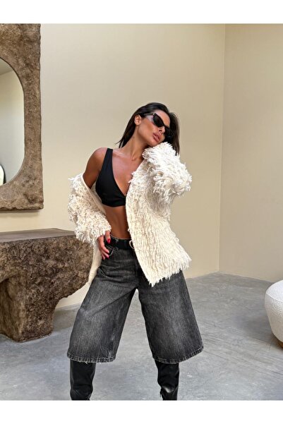 MAXXANA Tasseled Knitwear Cardigan