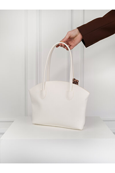 Rivina Laura Women's Scarf Double Handle Shopper Hand and Shoulder Bag (Scarf Color May Vary)