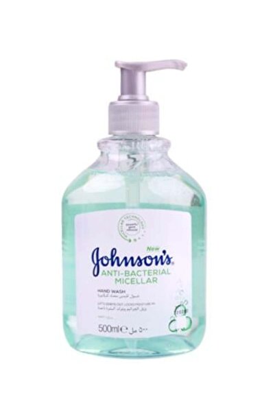 Johnson's غسول لليدين مضاد للبكتريا بالنعناع من جونسون - 500مل