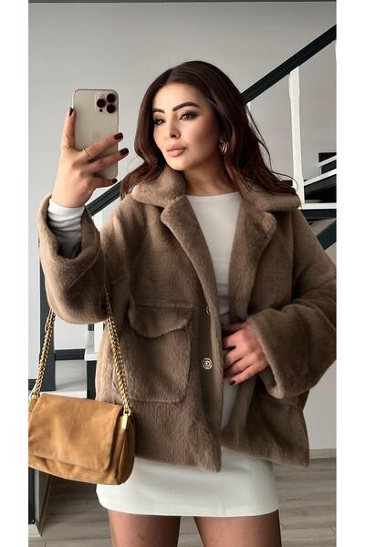 Oslove Premium mink plush coat