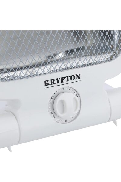 KRYPTON Quartz Heater KNQH6364 — 2 Heat Settings, Quartz Tubes, Tip-Over Protection