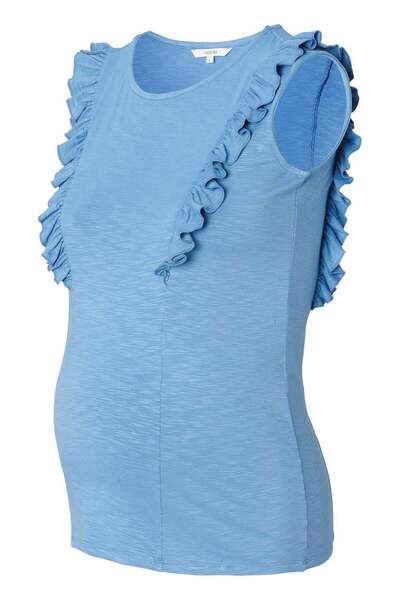 NOPPIES Top Blue - Women