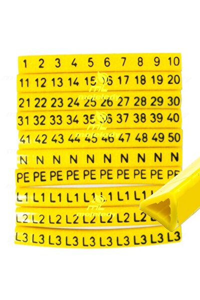 Other Cable marker OZ-1 1-50 L1 L2 L3 N PE 100 pcs