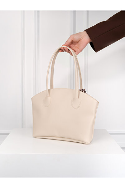 Rivina Laura Women's Scarf Double Handle Shopper Hand and Shoulder Bag (Scarf Color May Vary)