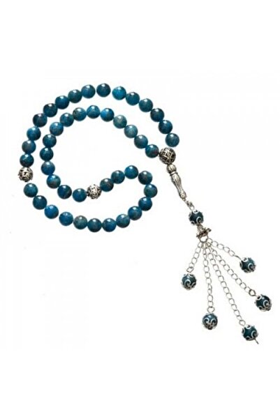 Eagal Natural Blue Interlaced Stone Tasbih (Prayer Beads)