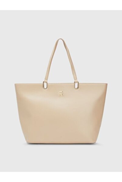 Tommy Hilfiger TH TIMELESS MED TOTE Beige Women