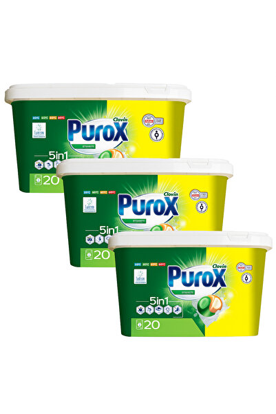 Purox Pachet 3 x duocaps Universal - 3x20 spalari