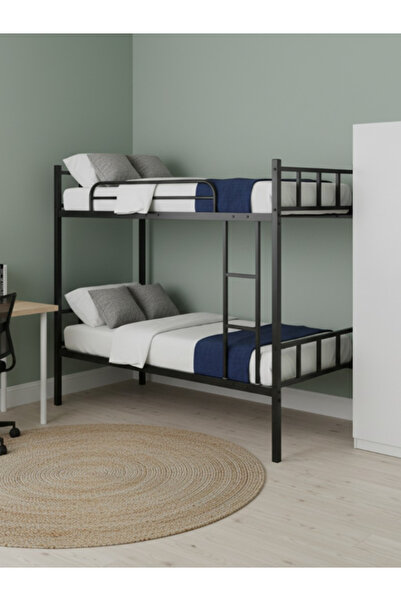 Bec4 Stylish metal bunk bed in various colors