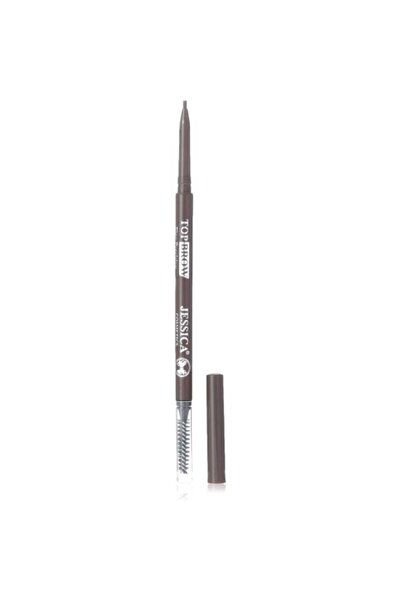Jessica Top Pro Eyebrow Pencil with Brush by - Brown
