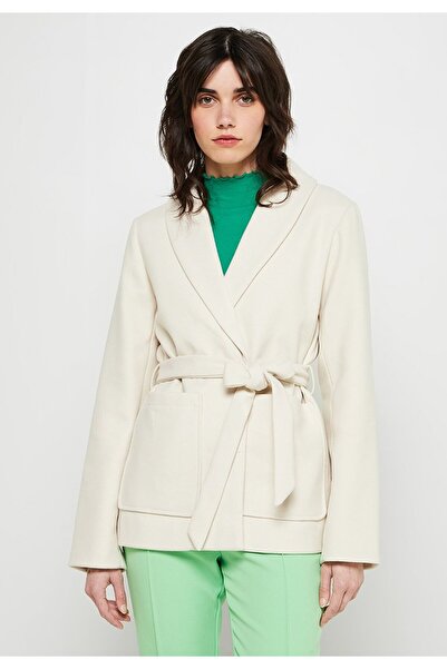 PIECES Jacket / Coats Off-White - Women