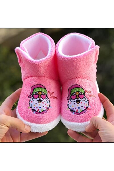 Pandalina Children's Slippers New Year Figured Velcro Girls' Christmas Slippers