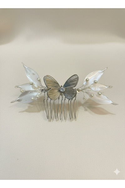 Çınar Aksesuar Handmade Elegant Wedding and Engagement Bridal Crown & Hair Accessories